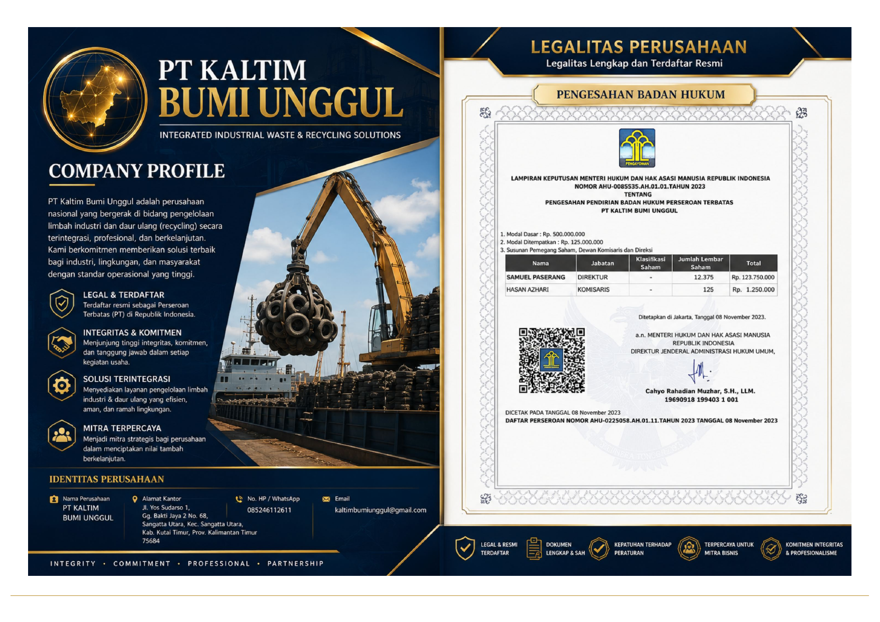 Company Profile PT Kaltim Bumi Unggul halaman 2