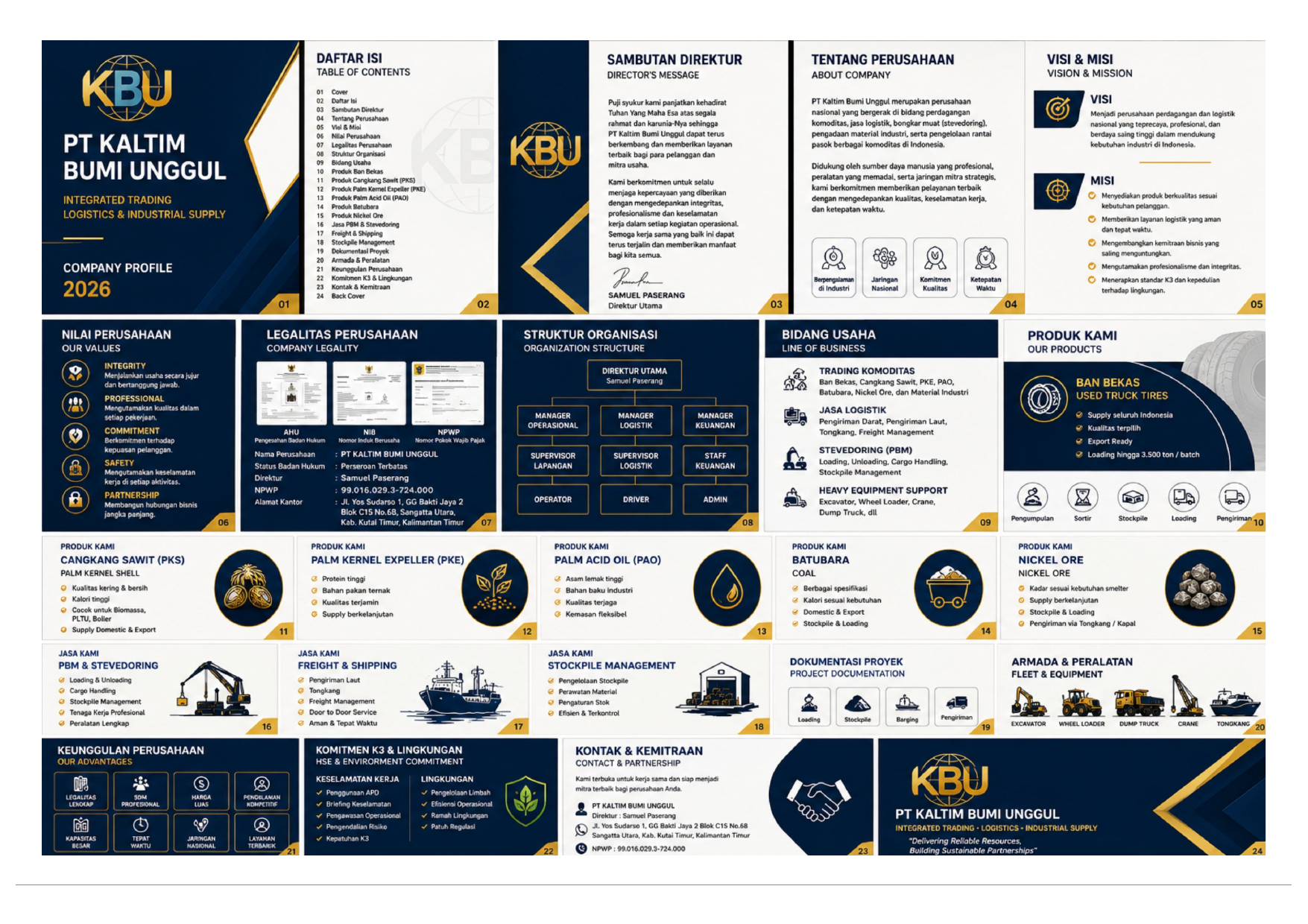 Company Profile PT Kaltim Bumi Unggul halaman 8